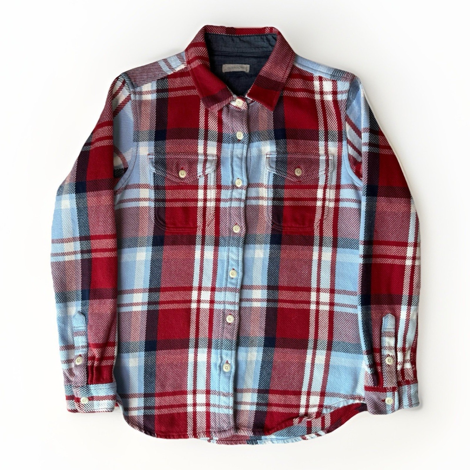 Outerknown Blanket Shirt Xs Multicolor Heavy Cotton Workwear Outdoors New York